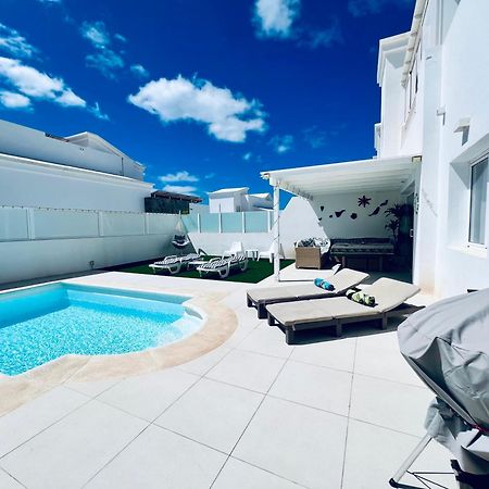 Lovely Villa Sanmar, Heated Pool Playa Blanca  Bagian luar foto