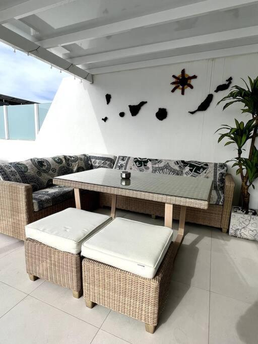 Lovely Villa Sanmar, Heated Pool Playa Blanca  Bagian luar foto