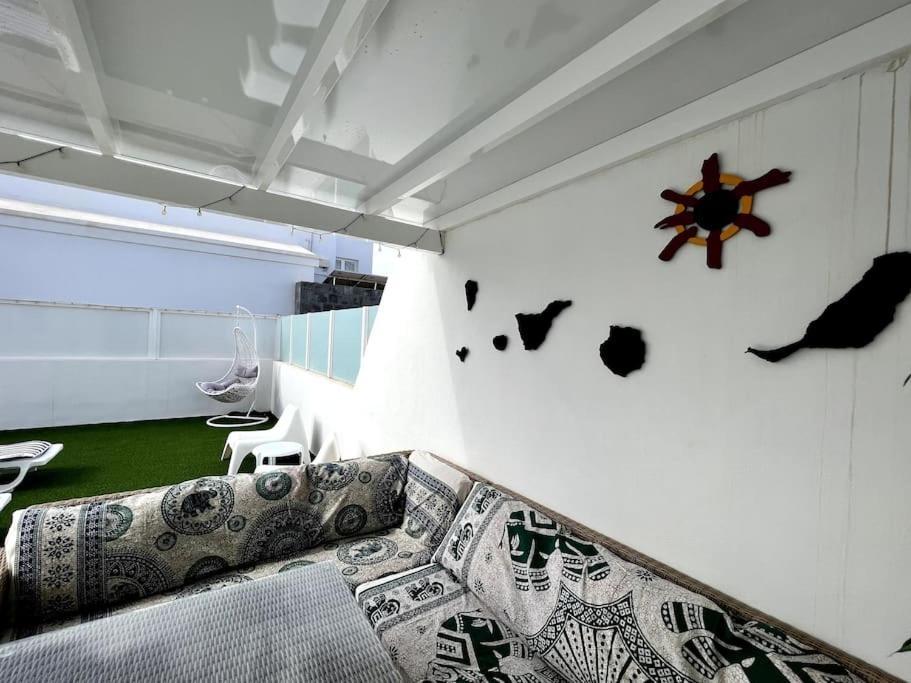 Lovely Villa Sanmar, Heated Pool Playa Blanca  Bagian luar foto