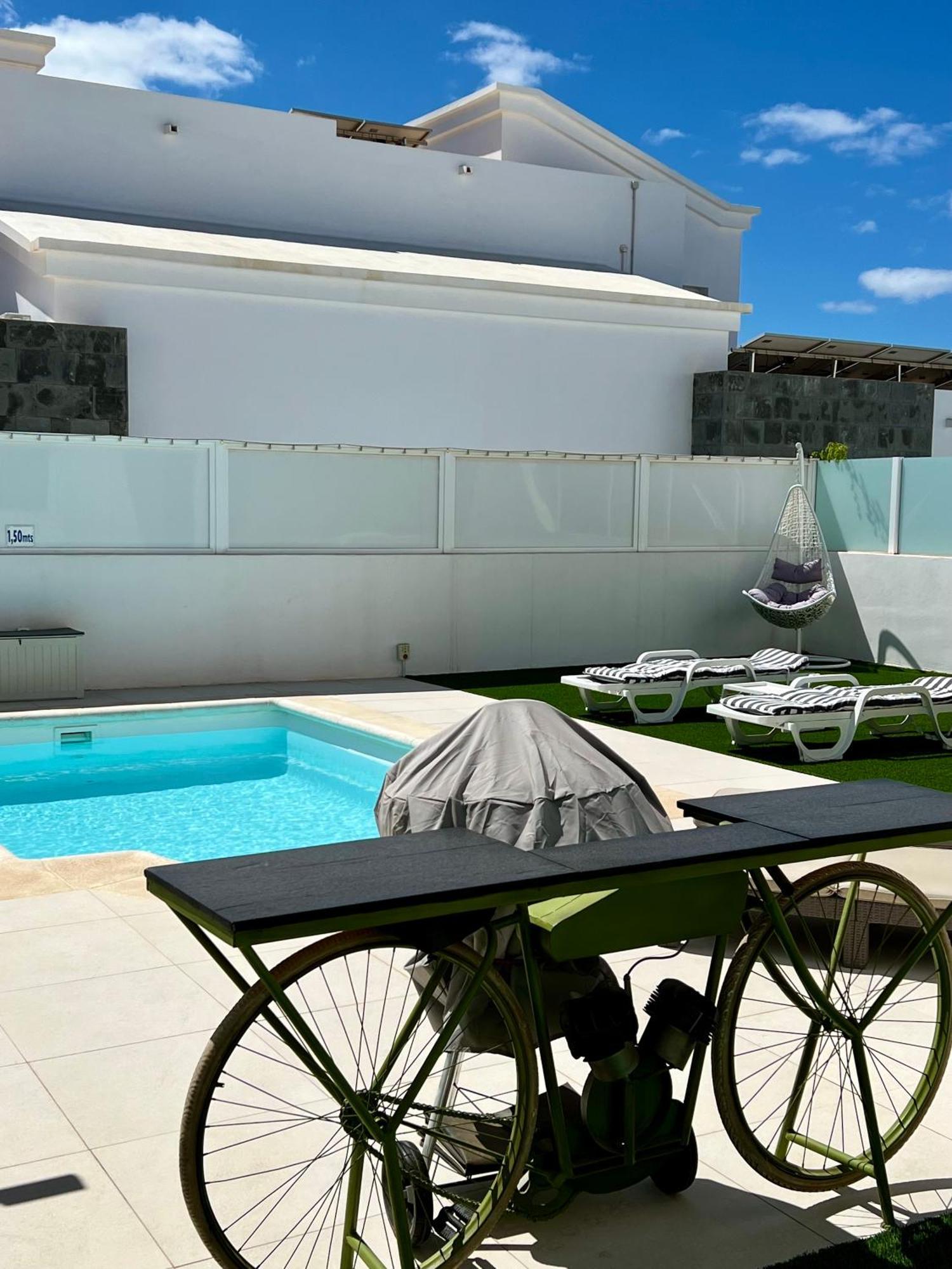 Lovely Villa Sanmar, Heated Pool Playa Blanca  Bagian luar foto
